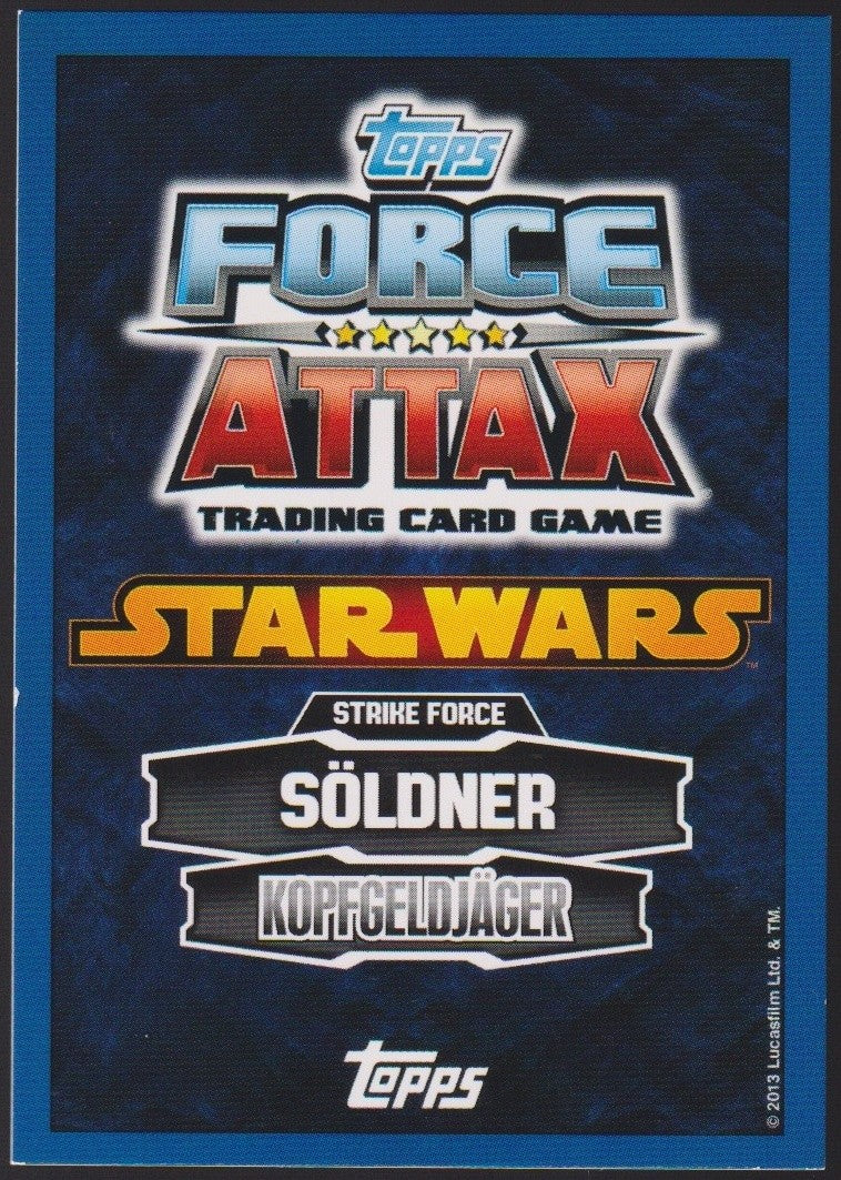 Topps Star Wars 2013 Xomit Grunseit Black Sun Anführer Full Art TCG Rare #192 – Bild 2