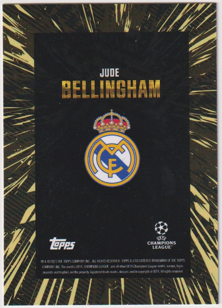 Topps X WHIP Jude Bellingham Real Madrid Champions League Parallel Rare – Bild 2