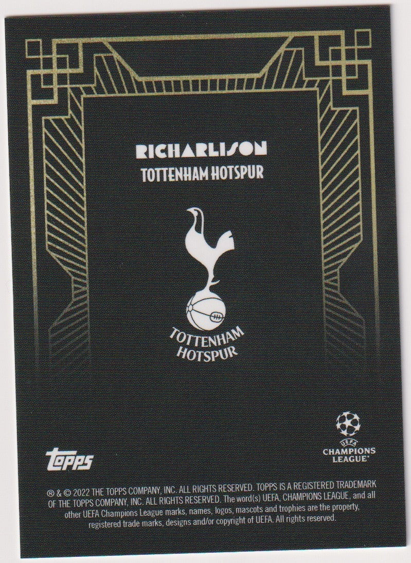 Topps Deco 2021-22 Richardson Tottenham Hotspur Parallel Rare – Bild 2