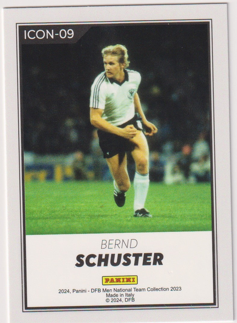 Panini Icons of Germany 2024-25 Bernd Schuster Deutschland DFB Men National – Bild 2