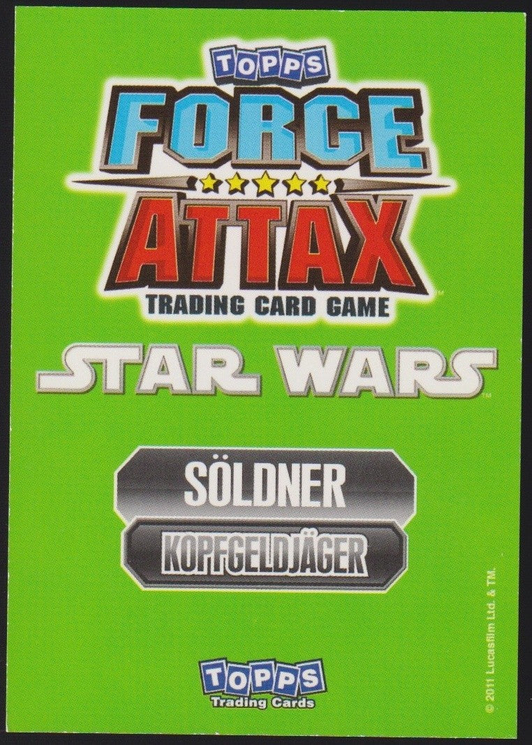 Topps Star Wars 2011 Robonino Kopfgeldjäger Söldner TCG Rare #134 – Bild 2