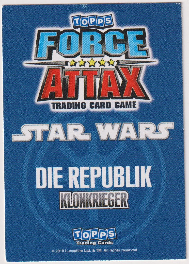 Topps Star Wars 2010 Commander Fil Republik Die Klonkrieger TCG Rare Nr. 21 – Bild 2