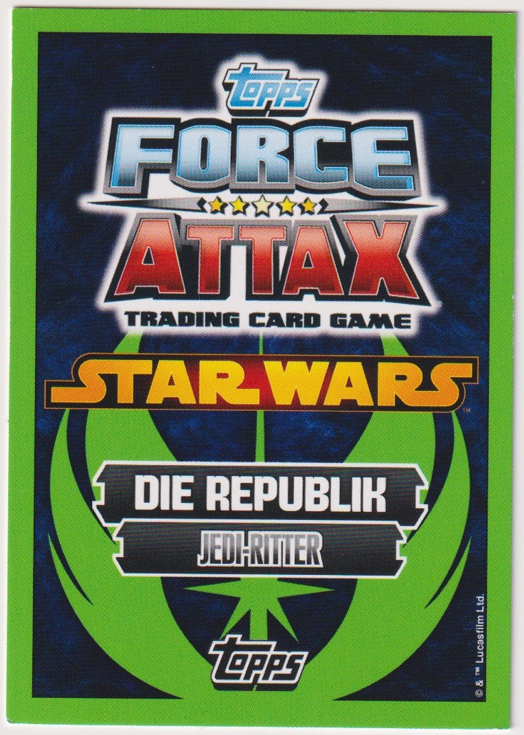 Topps Star Wars 2015 Anakin Skywalker Republik Jedi-Ritter TCG Rare – Bild 2