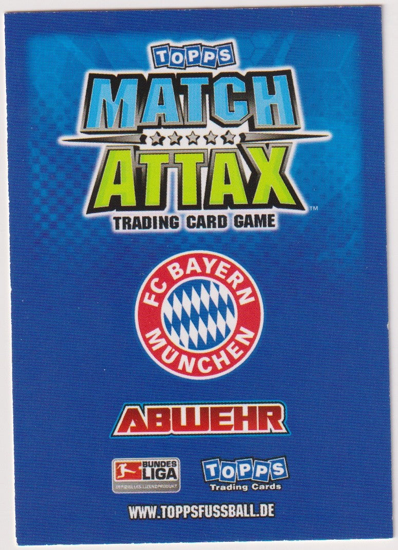 Topps Match Attax Philipp Lahm FC Bayern München Bundesliga Parallel Rare 84 – Bild 2