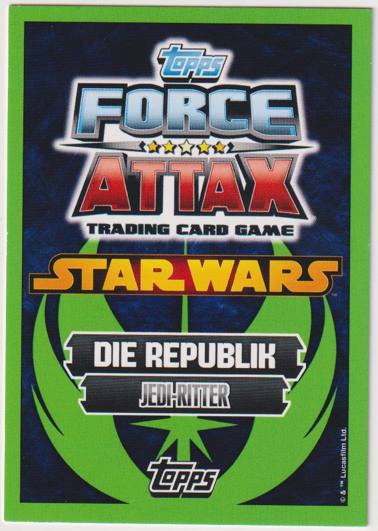 Topps Star 2015 Quinlan Vos Die Republik Jedi-Ritter TCG Rare – Bild 2