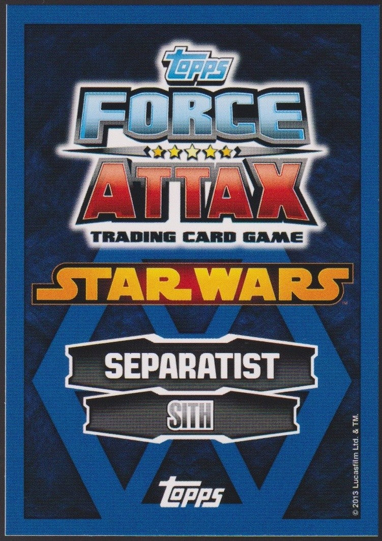 Topps Star Wars 2013 General Grievous Sith Separatisten TCG Rare #104 – Bild 2