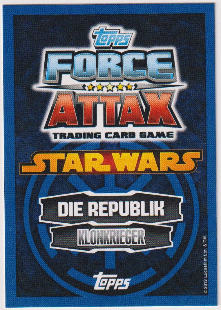 Topps Star Wars 2013 Kommandosoldat Gregor Republik Die Klonkrieger TCG Rare – Bild 2