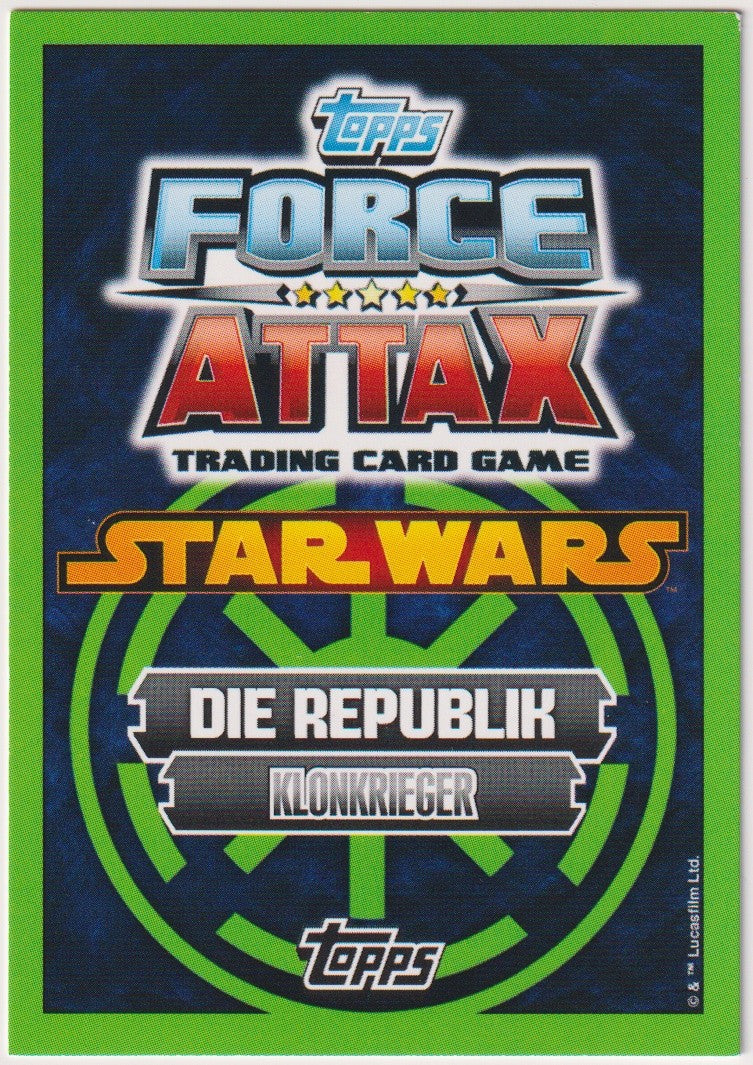 Topps Star Wars 2015 KLON-CAPTAIN REX Republik Klonkrieger TCG Rare – Bild 2