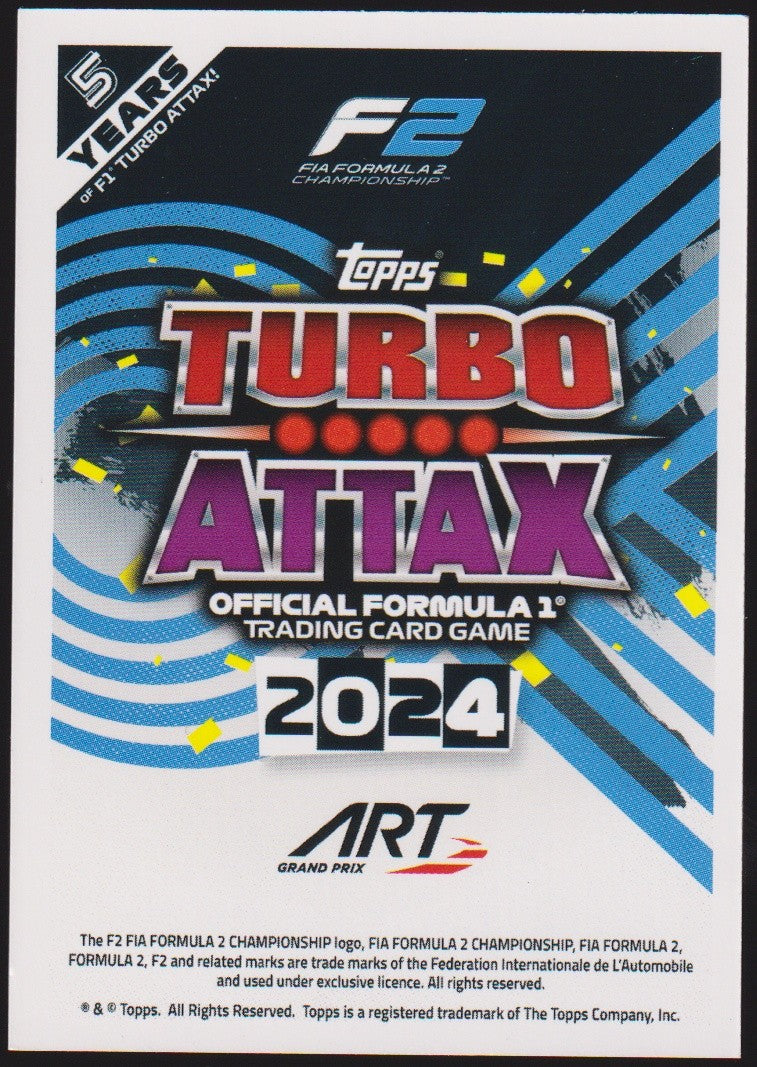 Topps Turbo Attax 2024 Victor Martins Alpine Academy Parallel Rare – Bild 2
