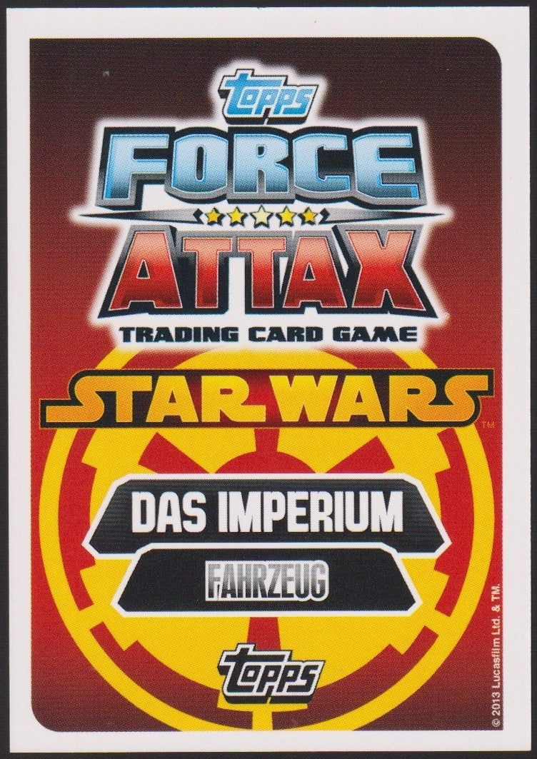Topps Star Wars 2013 TIE-FIGHTER IMPERIUM (Film Version) TCG Rare #58 – Bild 2