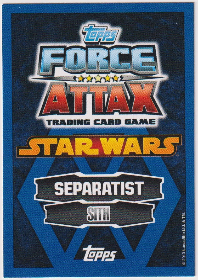 Topps Star Wars 2013 Asajj Ventress Separatisten - Sith TCG Rare – Bild 2