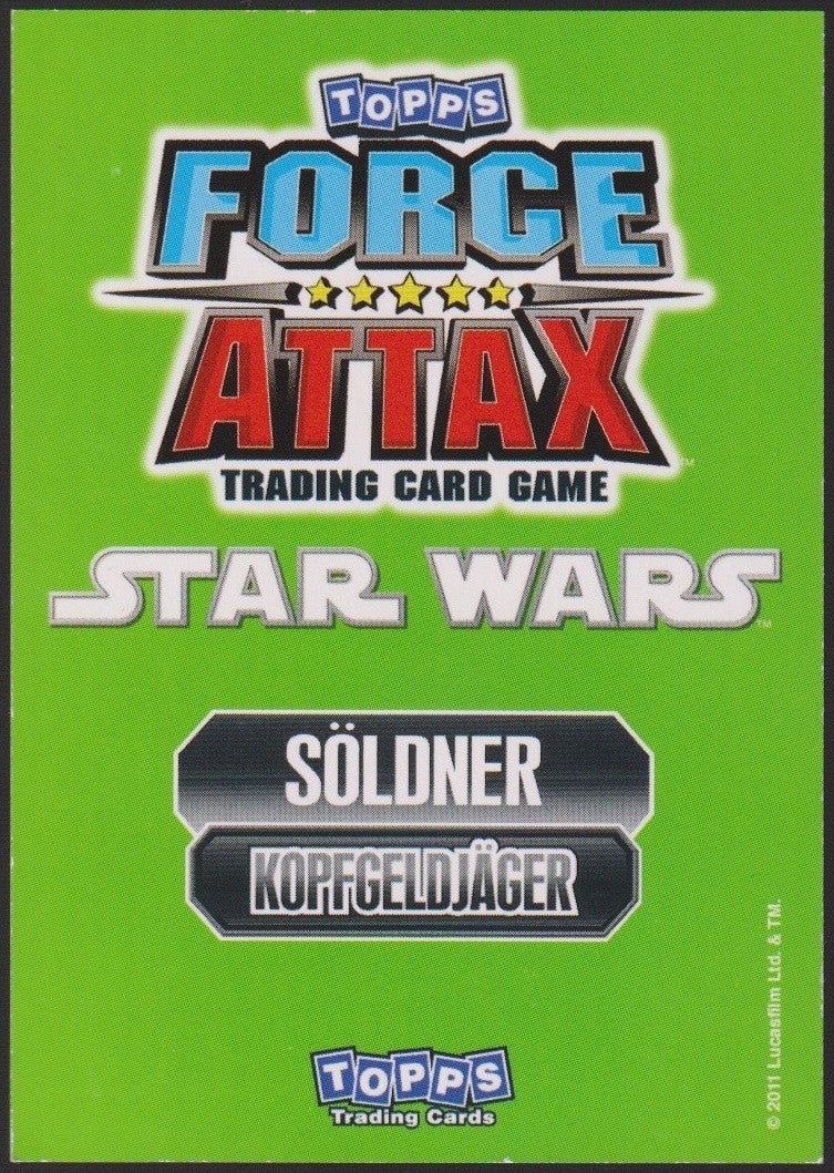 Topps Star Wars 2011 Boba Fett Söldner Kopfgeldjäger TCG Rare #212 – Bild 2
