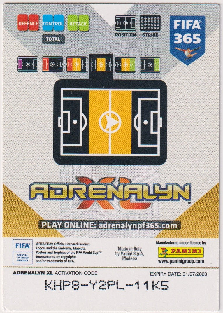 Panini FIFA 365 Paqueta Brasil Parallel Rare 418 – Bild 2