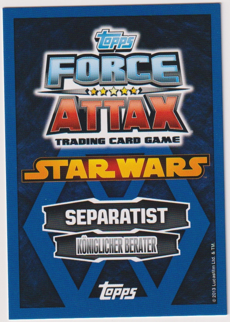 Topps Star Wars 2013 Okalin Separatisten Berater TCG Rare #216 – Bild 2