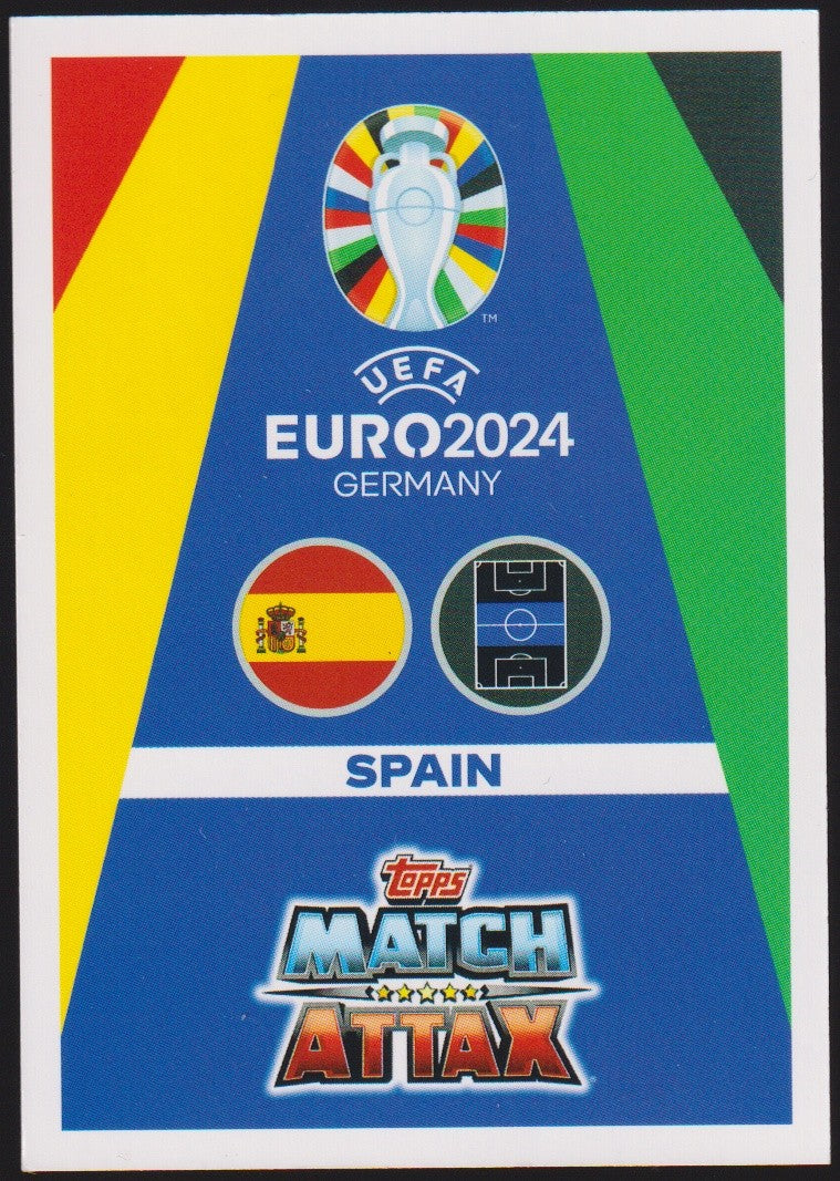 Topps Match Attax 2023-24 Pedri Spanien Parallel Rare – Bild 2