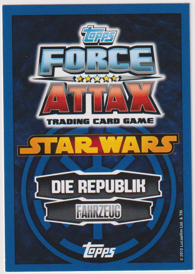 Topps Star Wars 2013 Tarnschiff Republik TCG Rare #58 – Bild 2