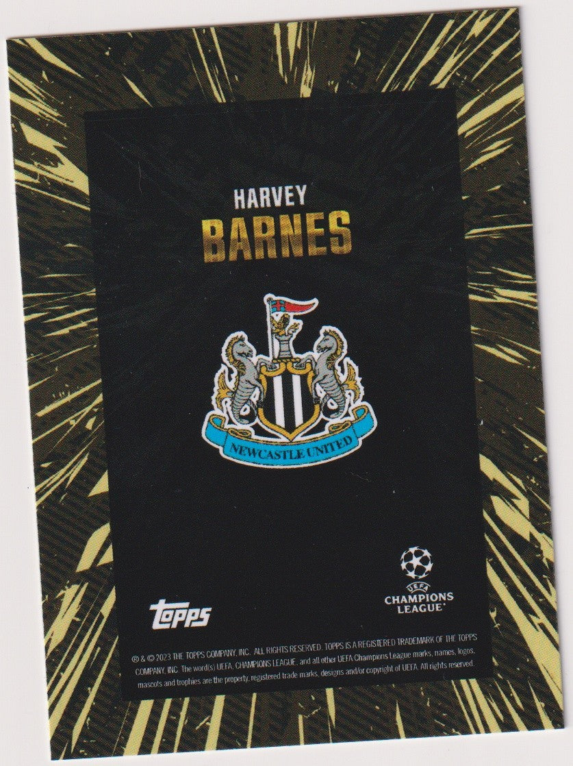 Topps X WHIP Harvey Barnes Newcastle United Parallel Rare – Bild 2