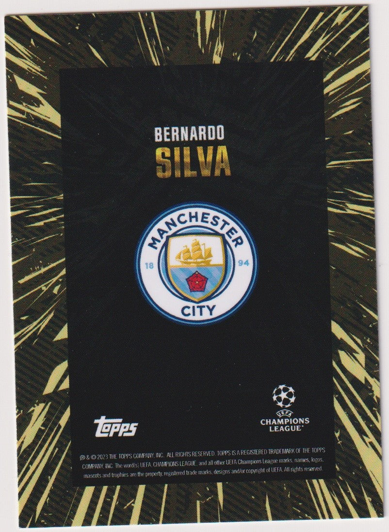 Topps X WHIP Bernardo Silva Manchester City UEFA Champions League Parallel Rare – Bild 2