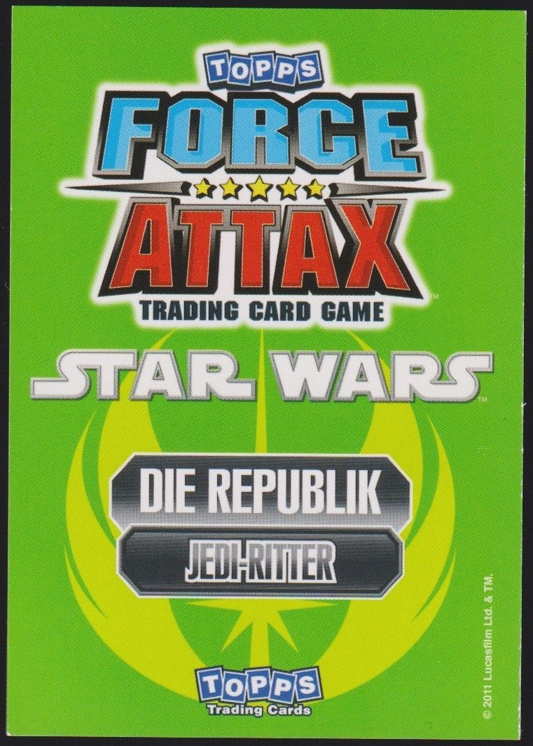 Topps Star Wars 2011 Obi-Wan Kenobi Republik Jedi TCG Ultra Rare #194 – Bild 2