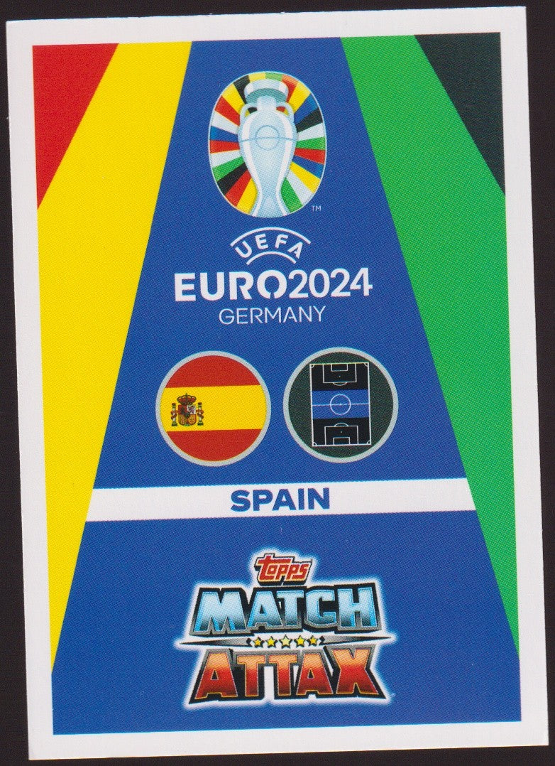 Topps Match Attax 2023-24 Pedri Spanien Parallel Rare – Bild 2