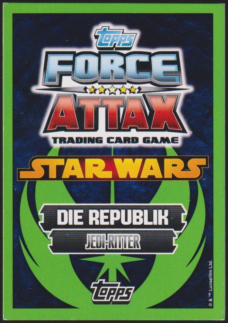 Topps Star Wars 2011 Quinlan Vos Republik Jedi-Ritter TCG Rare #61 – Bild 2