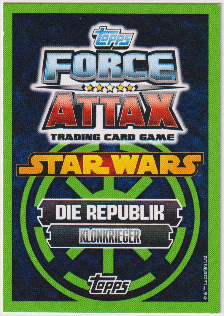 Topps Star Wars 2013 Klonkrieger Republik TCG Rare – Bild 2