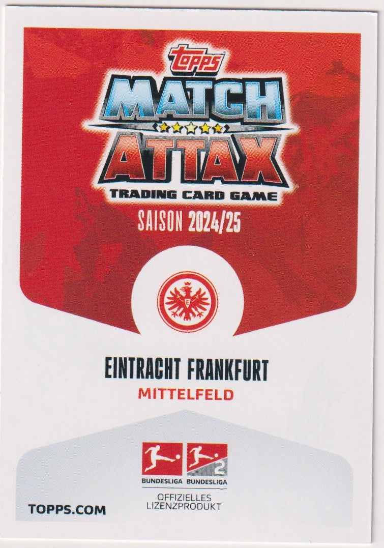 Topps Match Attax Trading Card Game 2024-25 Mario Götze Eintracht Frankfurt – Bild 2