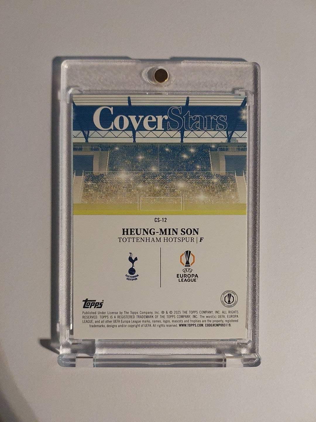 Topps UCC Flagship 2024-25 Heung Min Son Tottenham Cover Stars Parallel Insert – Bild 2
