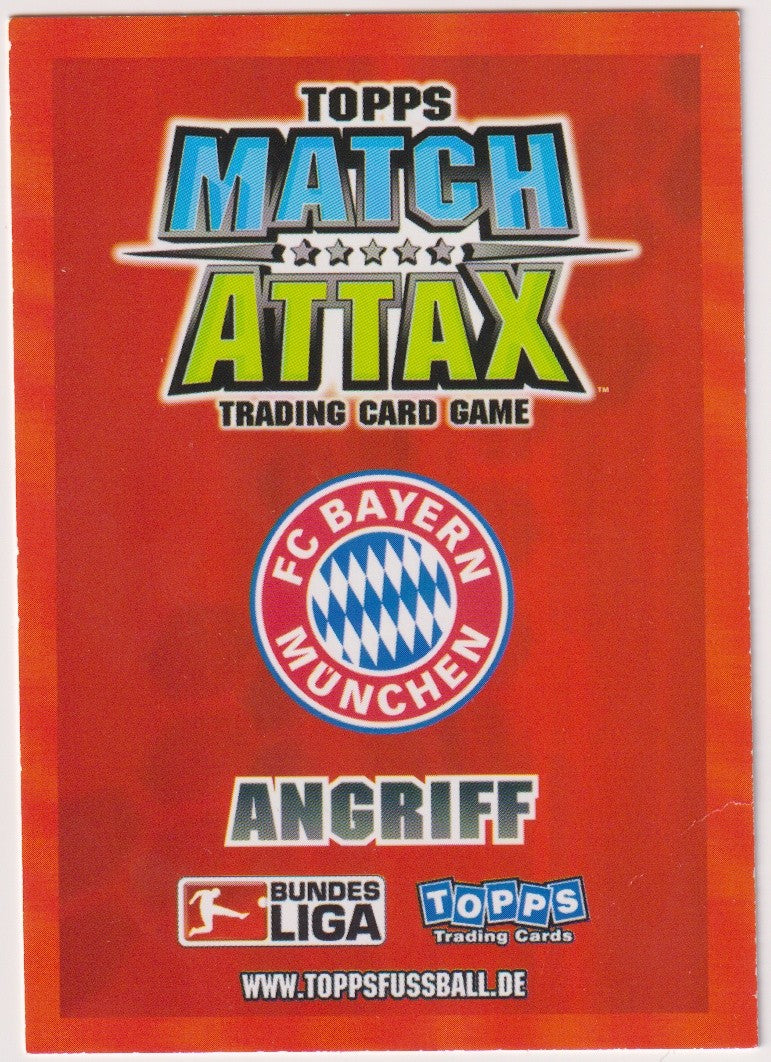 Topps Match Attax Lukas Podolski FC Bayern München Bundesliga Parallel Rare – Bild 2