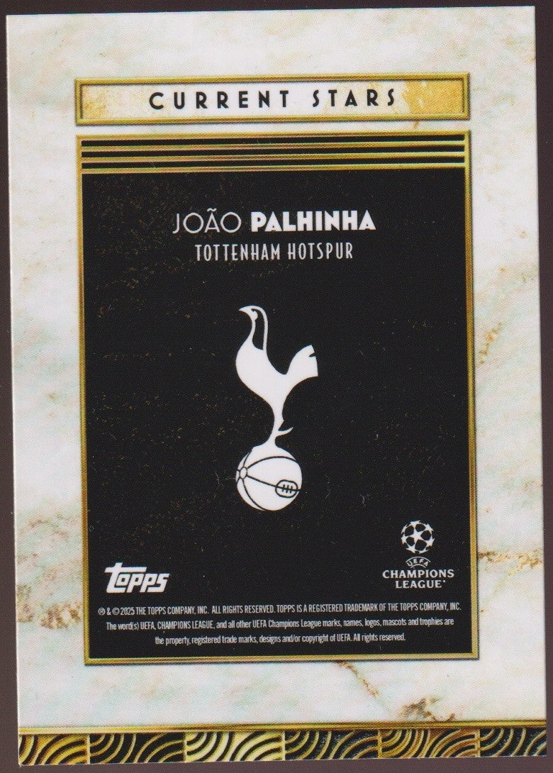Topps DECO 2024-25 Joao Palhinha Tottenham Hotspur Current Stars Parallel Rare – Bild 2