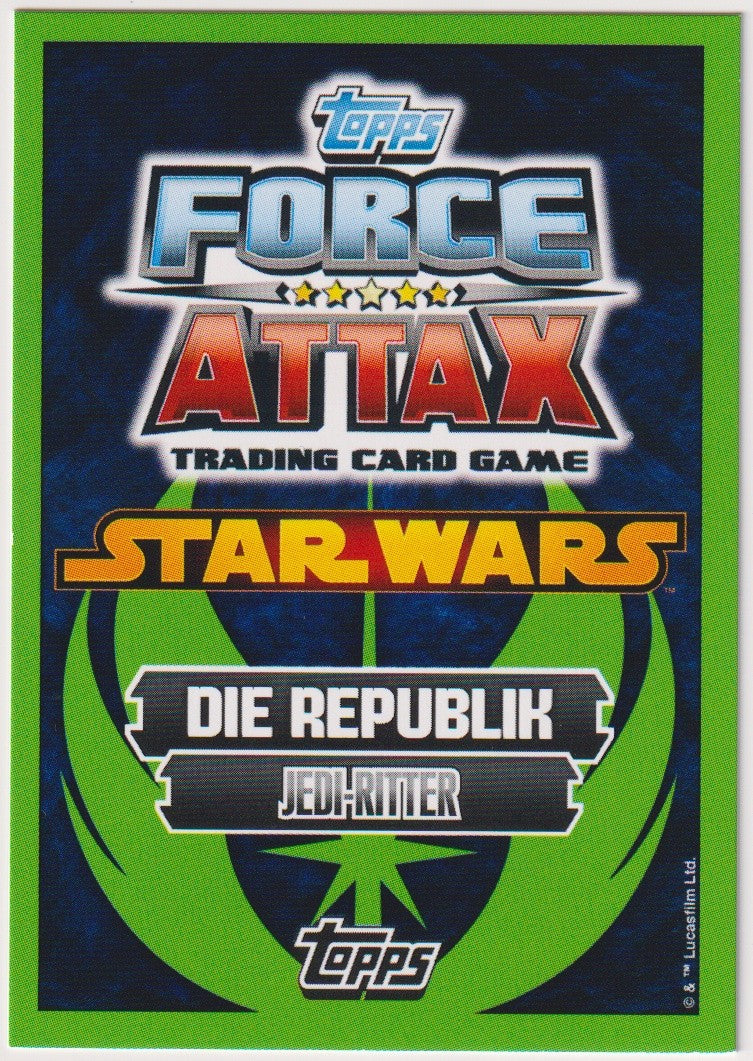 Topps Star 2015 Anakin Skywalker Jedi-Orden Die Republik Jedi-Ritter TCG Rare – Bild 2