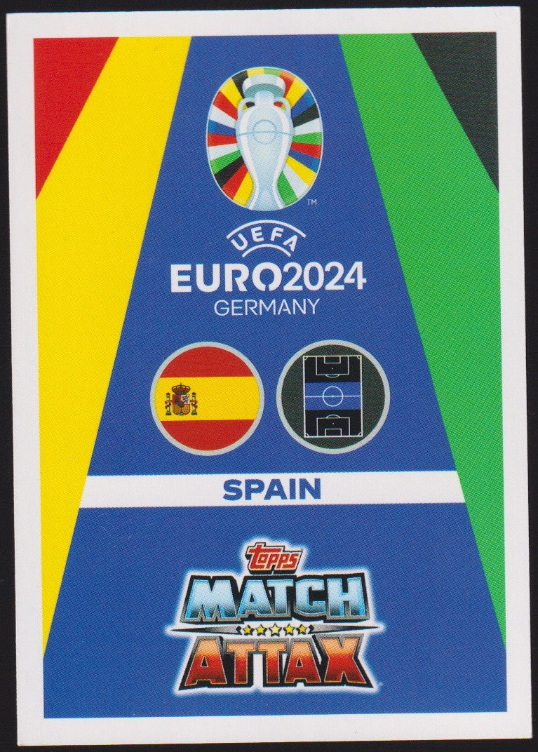Topps Match Attax 2023-24 Pedri Spanien Parallel Rare – Bild 2