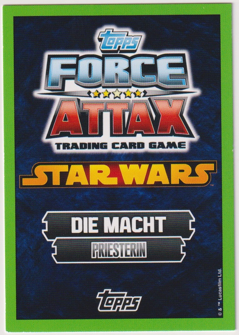 Topps Star Wars 2015 Macht-Priesterin Die Macht - Priesterin TCG Rare – Bild 2