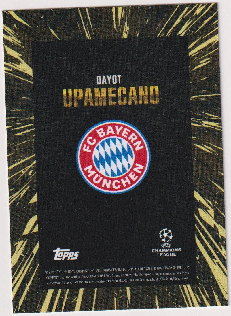 Topps X WHIP Dayot Upamecano FC Bayern München Champions League Parallel – Bild 2