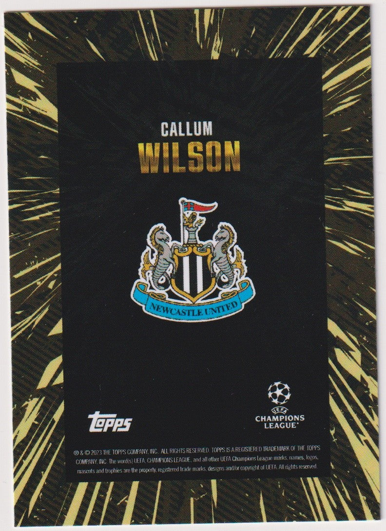Topps X Whip Callum Wilson Newcastle United Parallel Rare – Bild 2