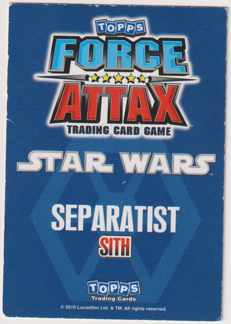 Topps Star Wars 2010 Count Dooku Separatisten Sith TCG Rare – Bild 2