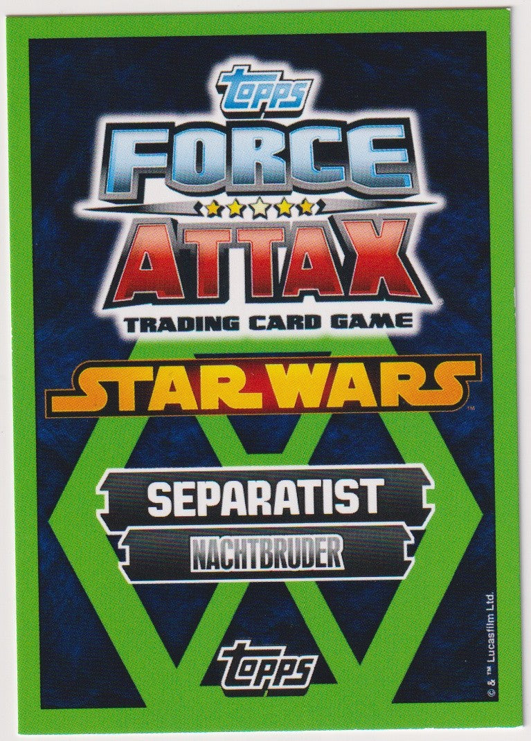 Topps Star Wars 2015 Darth Maul Separatisten Sith TCG Rare – Bild 2