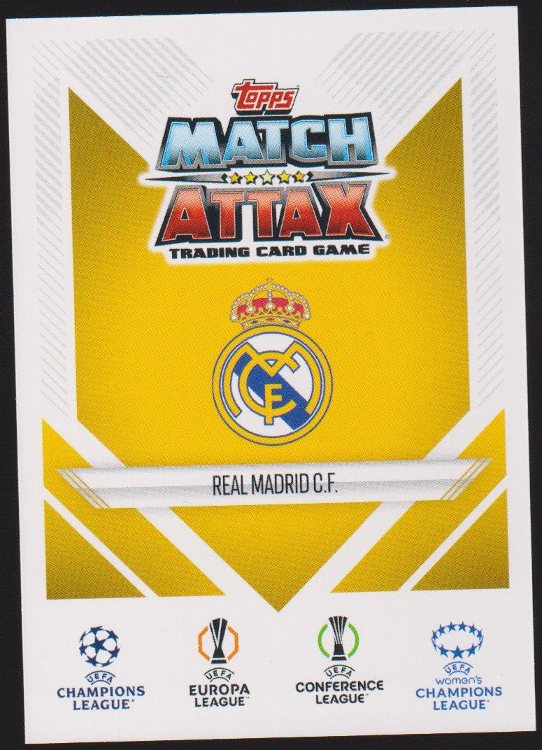 Topps Match Attax 2021-22 Carlo Ancelotti Real Madrid C.F. Parallel Rare – Bild 2