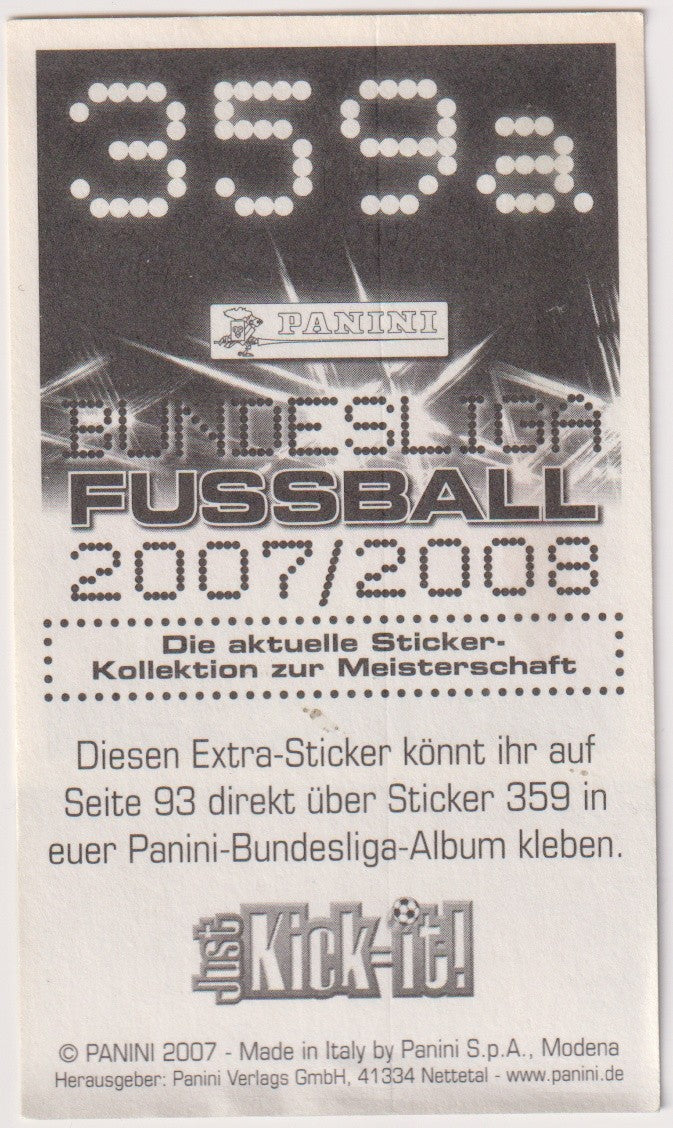 Panini Bundesliga Fussball 2007-08 Franck Ribéry FC Bayern München Parallel Rare – Bild 2