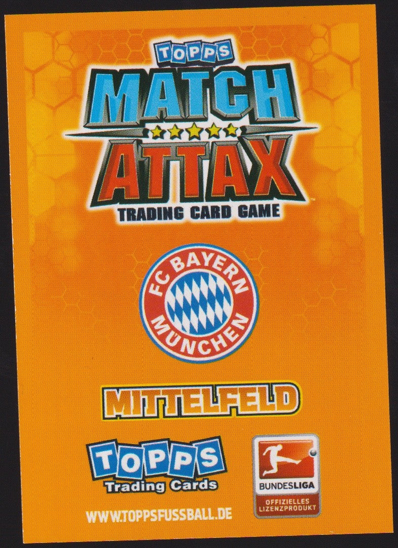 Topps Match Bastian Schweinsteiger FC Bayern München Munich Parallel – Bild 2