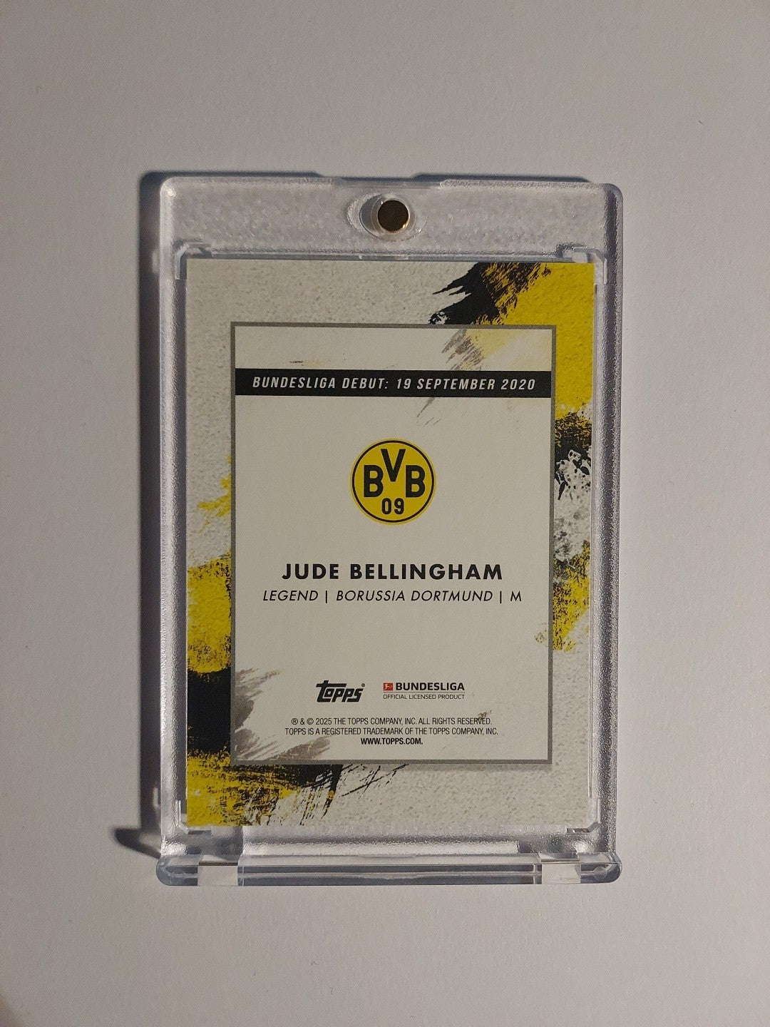 Topps Inception Bundesliga 2024-25 Jude Bellingham Dortmund Parallel Ultra Rare – Bild 2