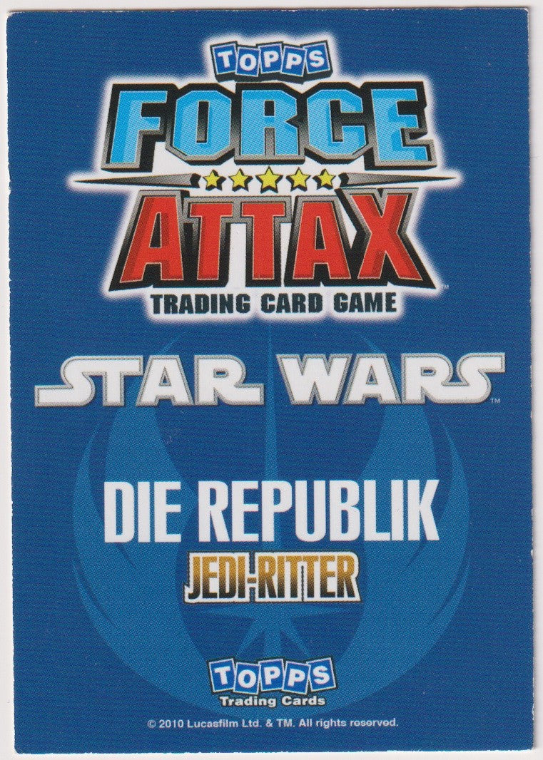 Topps Star Wars 2010 Mace Windu Republik Jedi-Ritter TCG Rare Nr. 175 – Bild 2