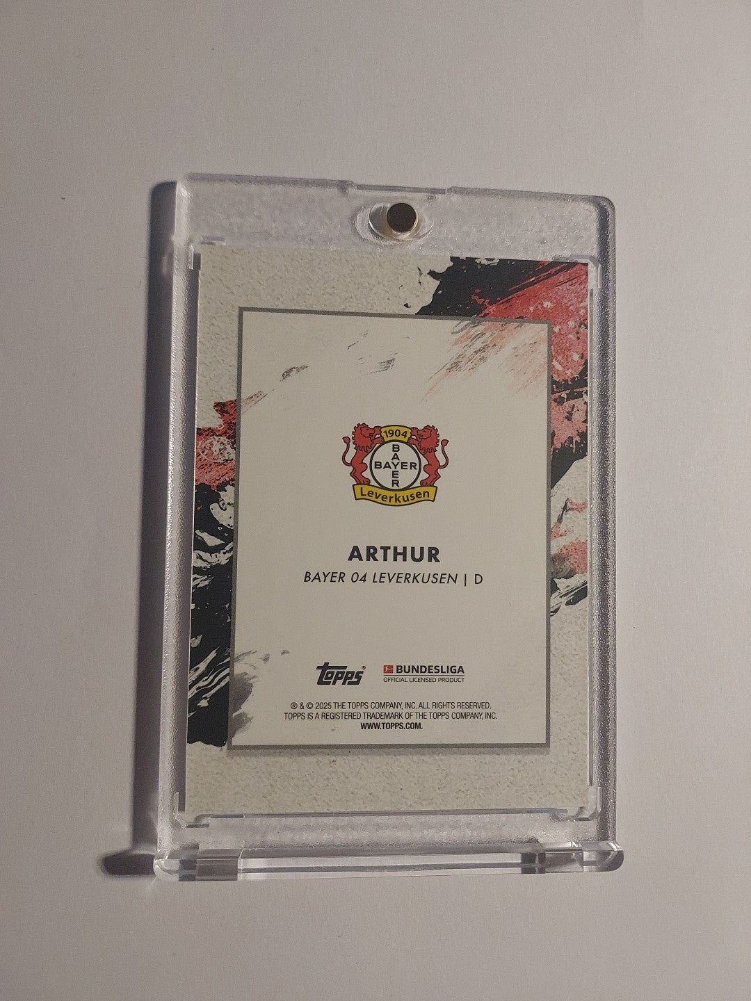 Topps Inception Bundesliga 24-25 Arthur Leverkusen Nummeriert 38/49 Parallel – Bild 2