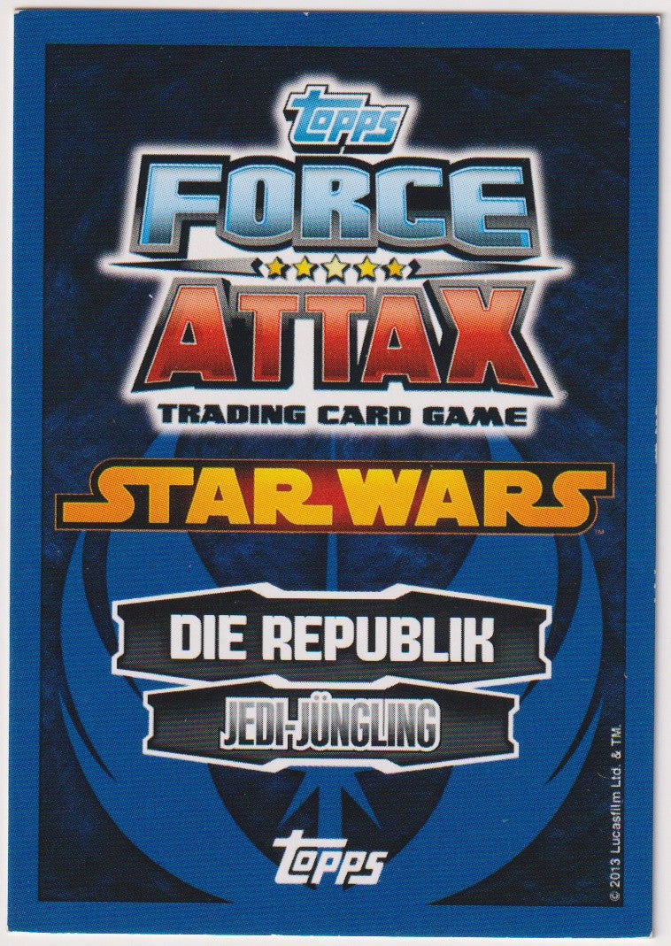 Topps Star Wars 2013 Byph Republik Die Jedi-Jünglinge TCG Rare – Bild 2
