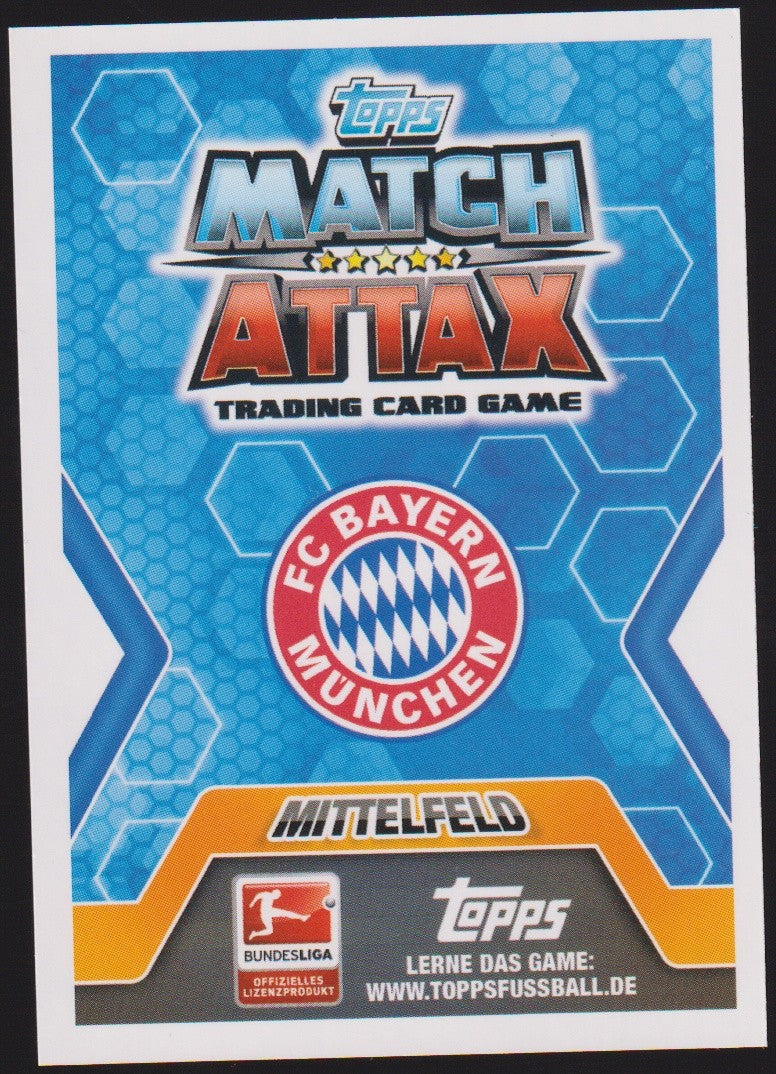 Topps Match Attax Franck Ribéry FC Bayern München Bundesliga Parallel – Bild 2