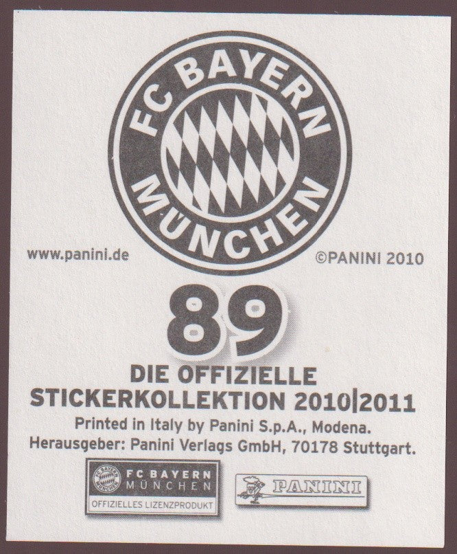 Panini Bundesliga 2009-10 Arjen Robben Bayern München Parallel Refractor – Bild 2