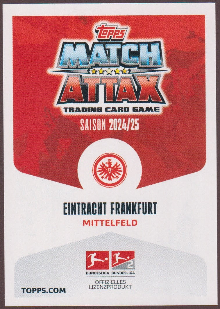 Topps 2024-25 Mario Götze Eintracht Frankfurt Bundesliga Trading Card Game – Bild 2