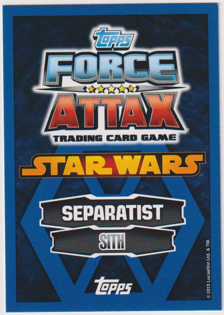 Topps Star Wars 2013 Asajj Ventress Sith Separatisten TCG Rare #213 – Bild 2