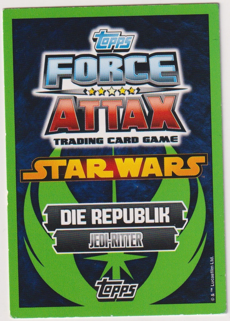 Topps Star Wars 2012 Anakin Skywalker Republik Jedi-Ritter TCG Rare – Bild 2