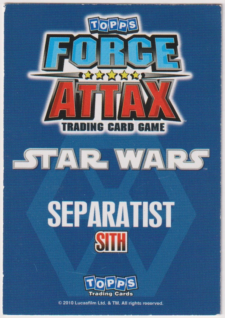 Topps Star Wars 2010 General Grievous Separatisten (Sith) Separatist TCG Rare – Bild 2